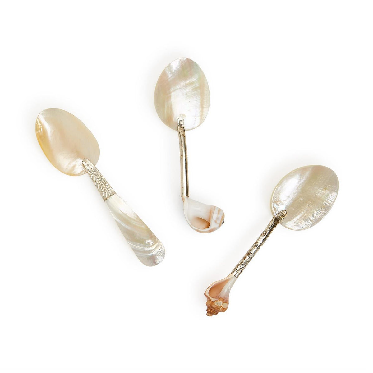 Sea Shell Pearl Spoon