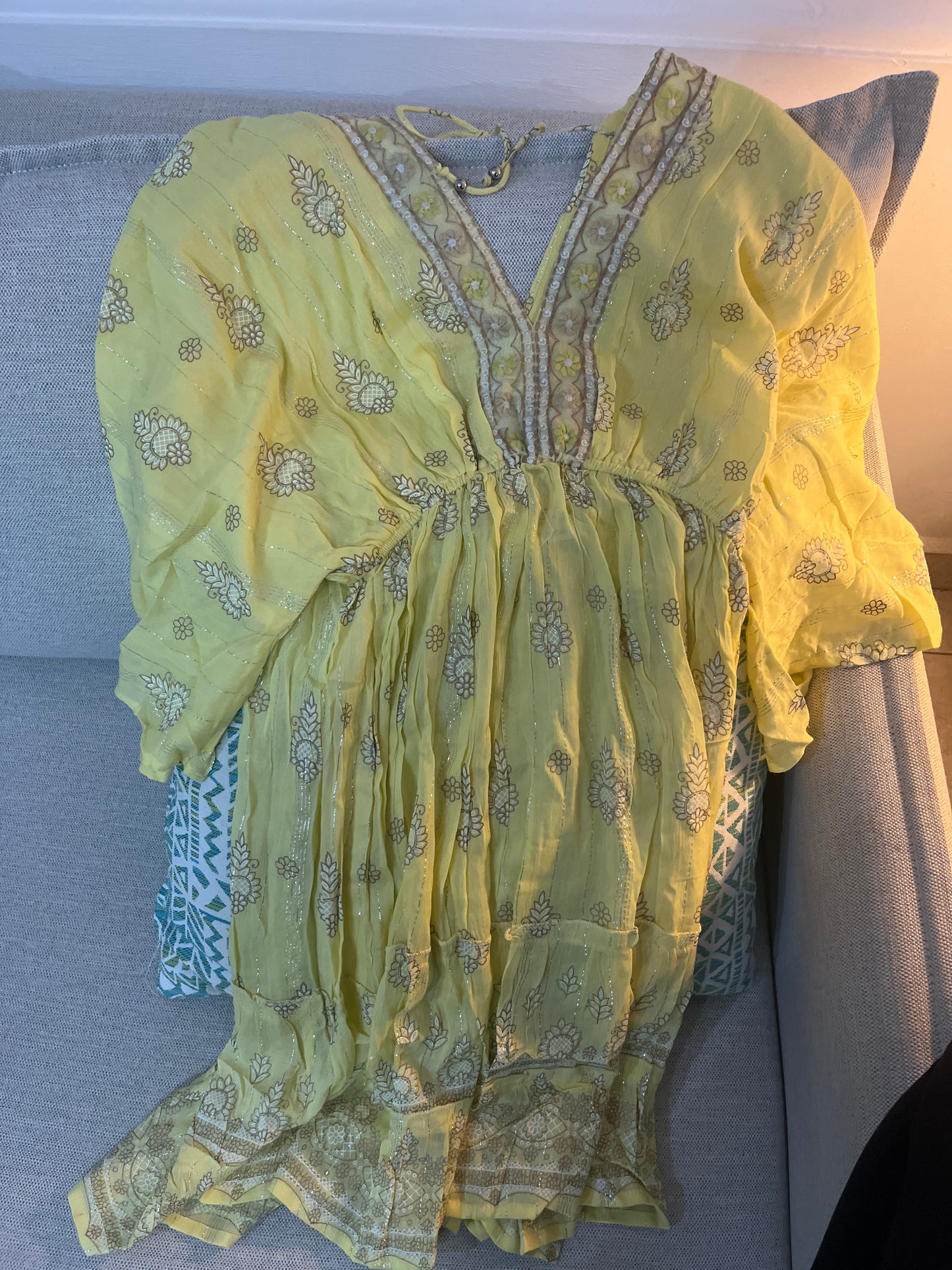 Embellished Indian Mini Dress