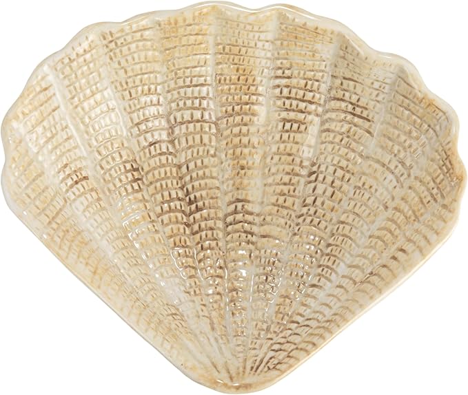 Stoneware Shell Shaped Bowl