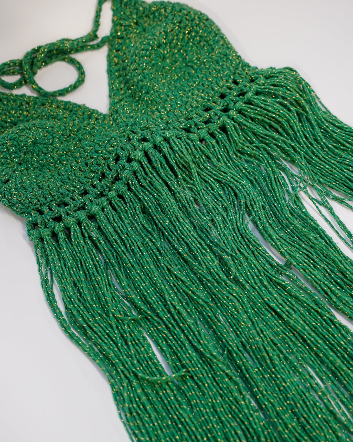 Rio Crochet Top with Fringe