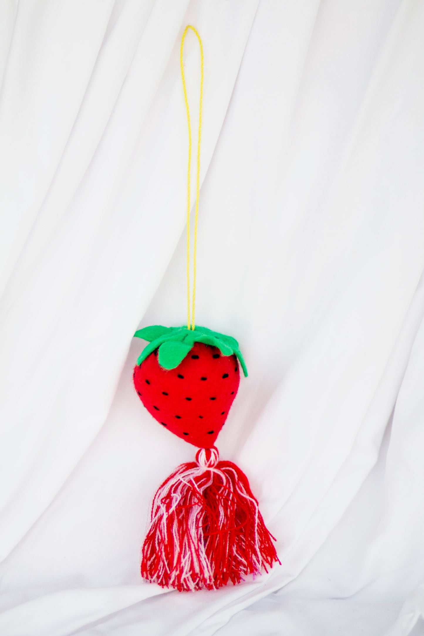 Small Handmade Pillowed Tassel
