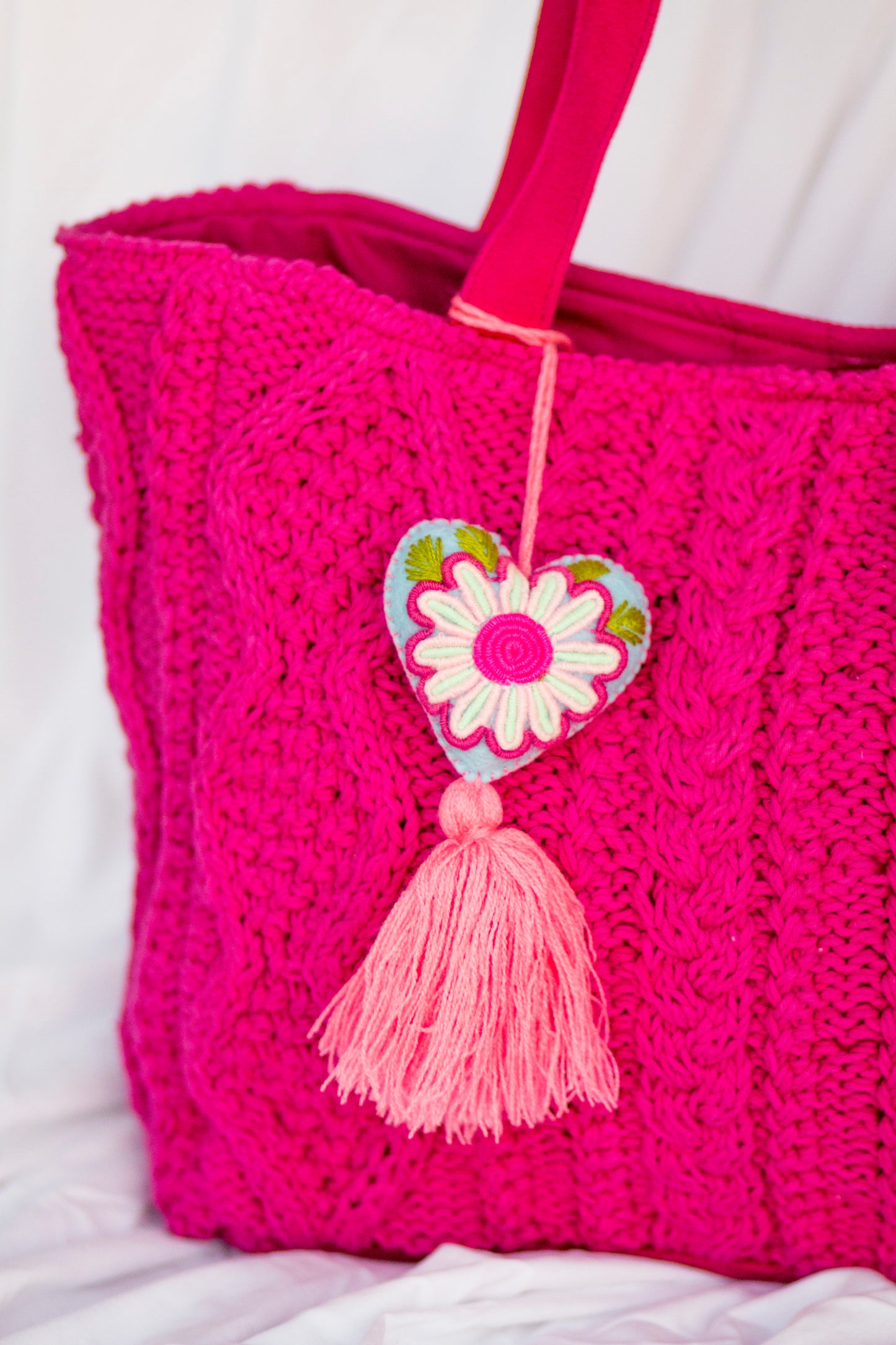 Small Handmade Pillowed Tassel