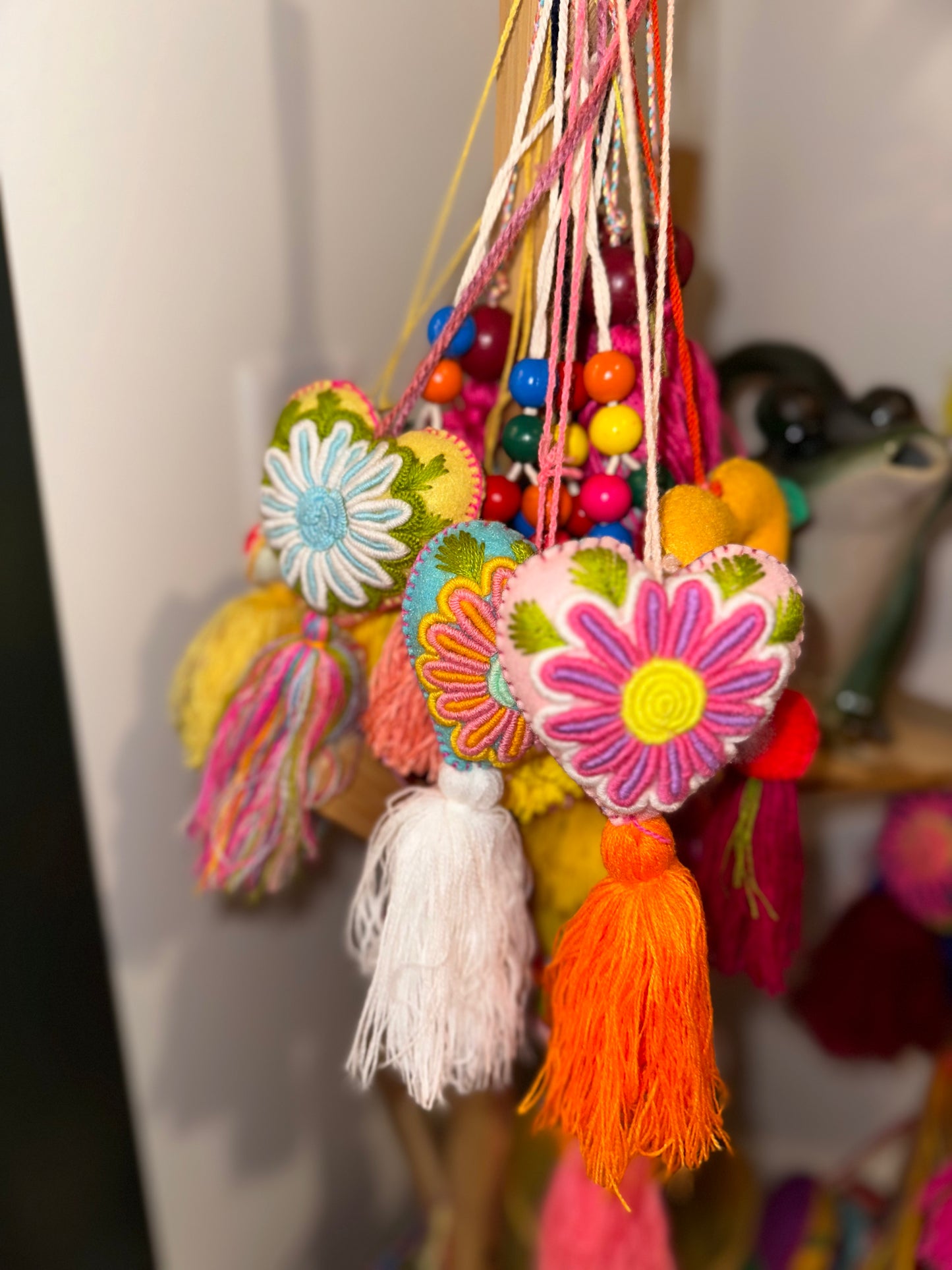 Small Handmade Pillowed Tassel