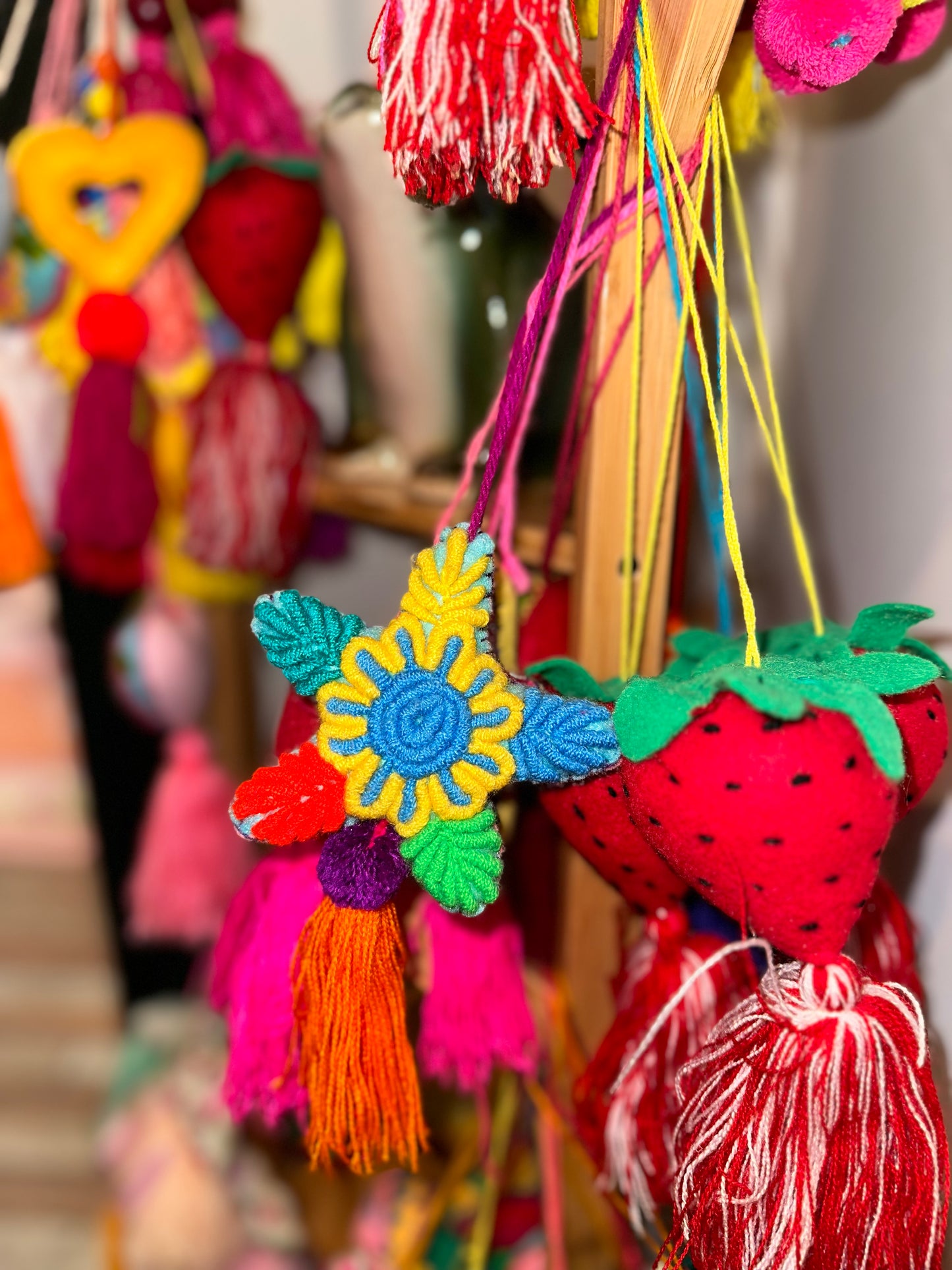 Small Handmade Pillowed Tassel