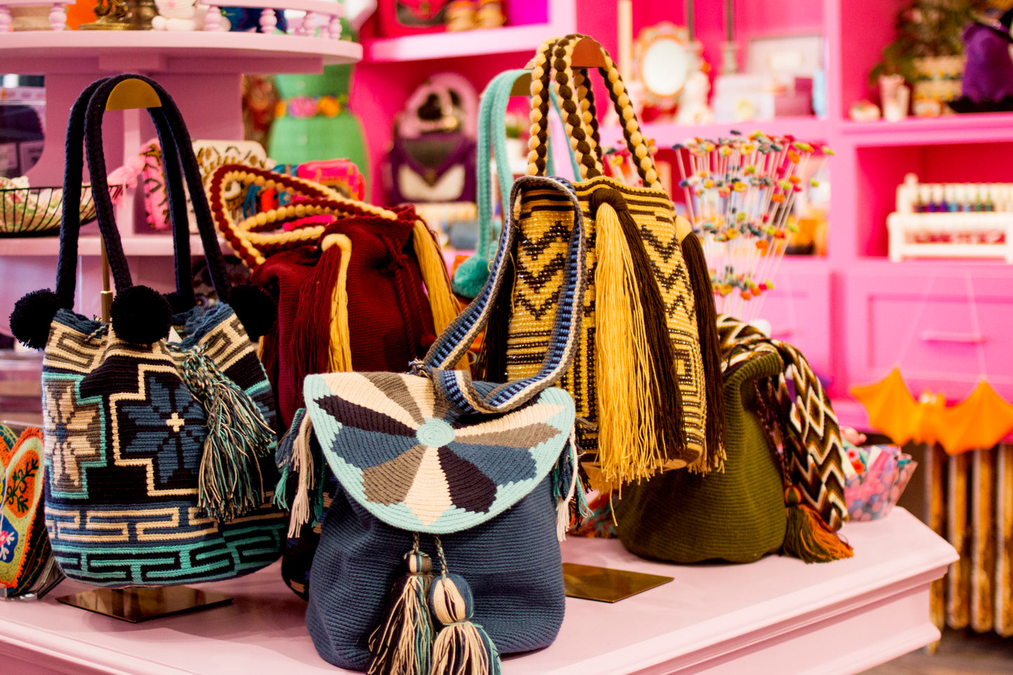 Columbian Handmade Bucket Bags