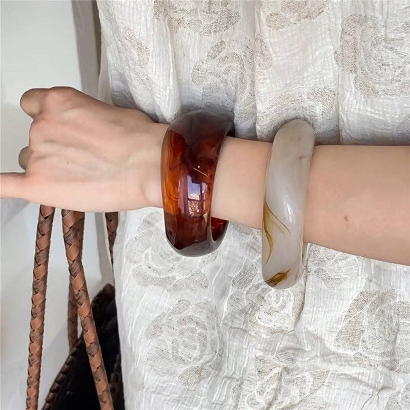 Colorful Funky Acrylic Bracelets