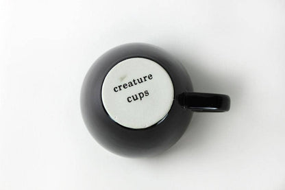 Kraken Cthulhu 11 oz. Creepy Cup (Black) Coffee Ceramic Mug