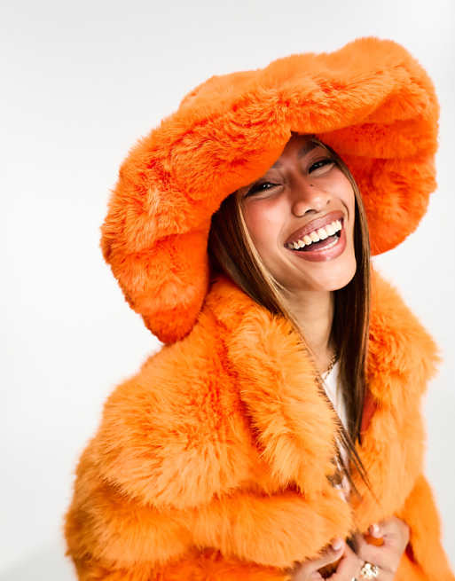 Faux Fur Oversized Hat