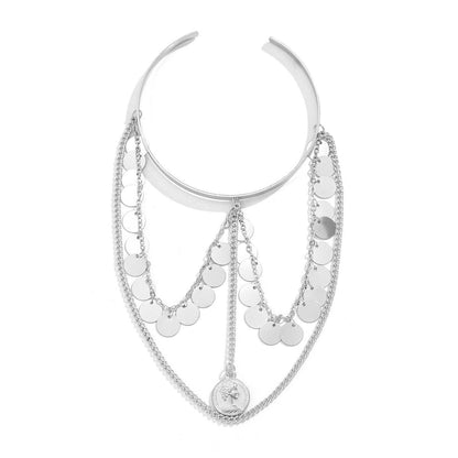 Vintage Punk Tassel Chain Arm Cuff DPJAC2506