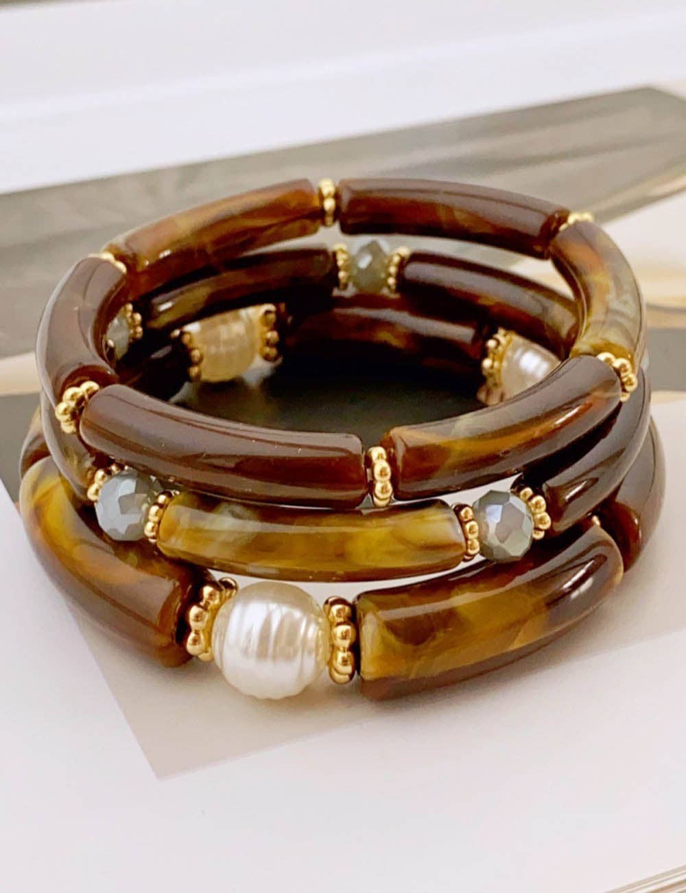 Acrylic Bulky Bracelet