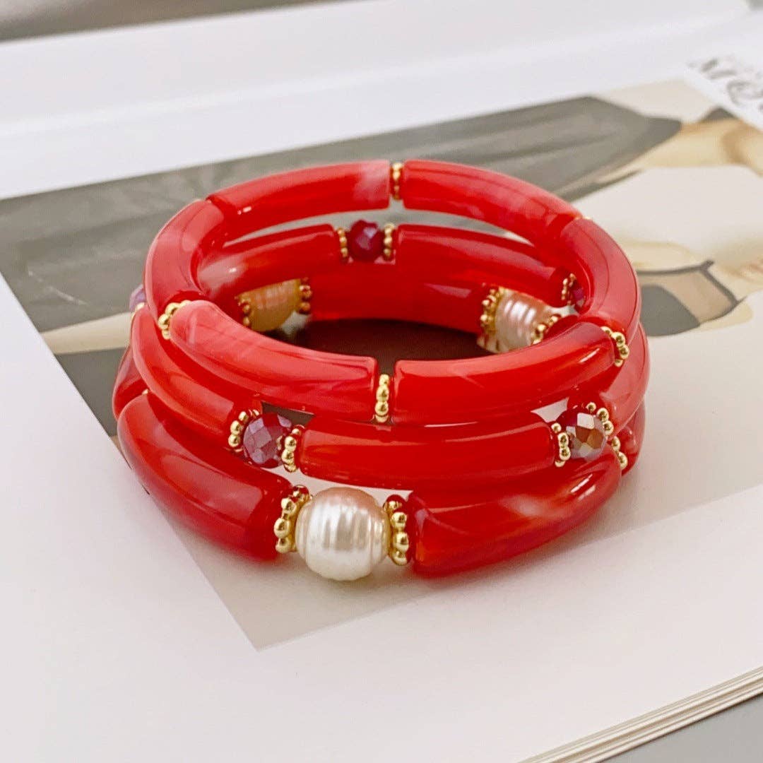Acrylic Bulky Bracelet