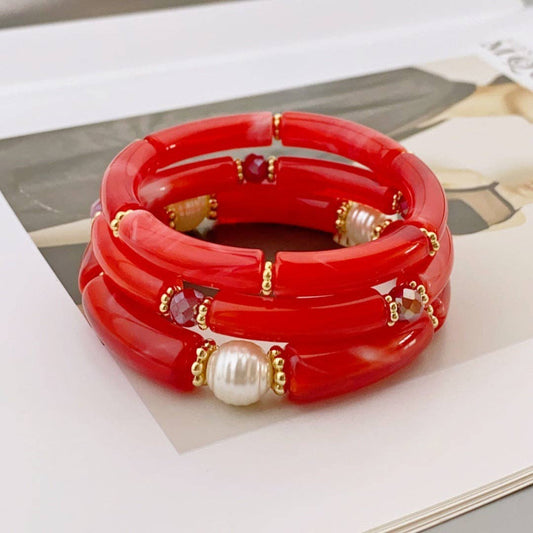 Acrylic Bulky Bracelet