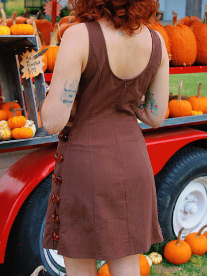 Rain-Bead Mini Dress