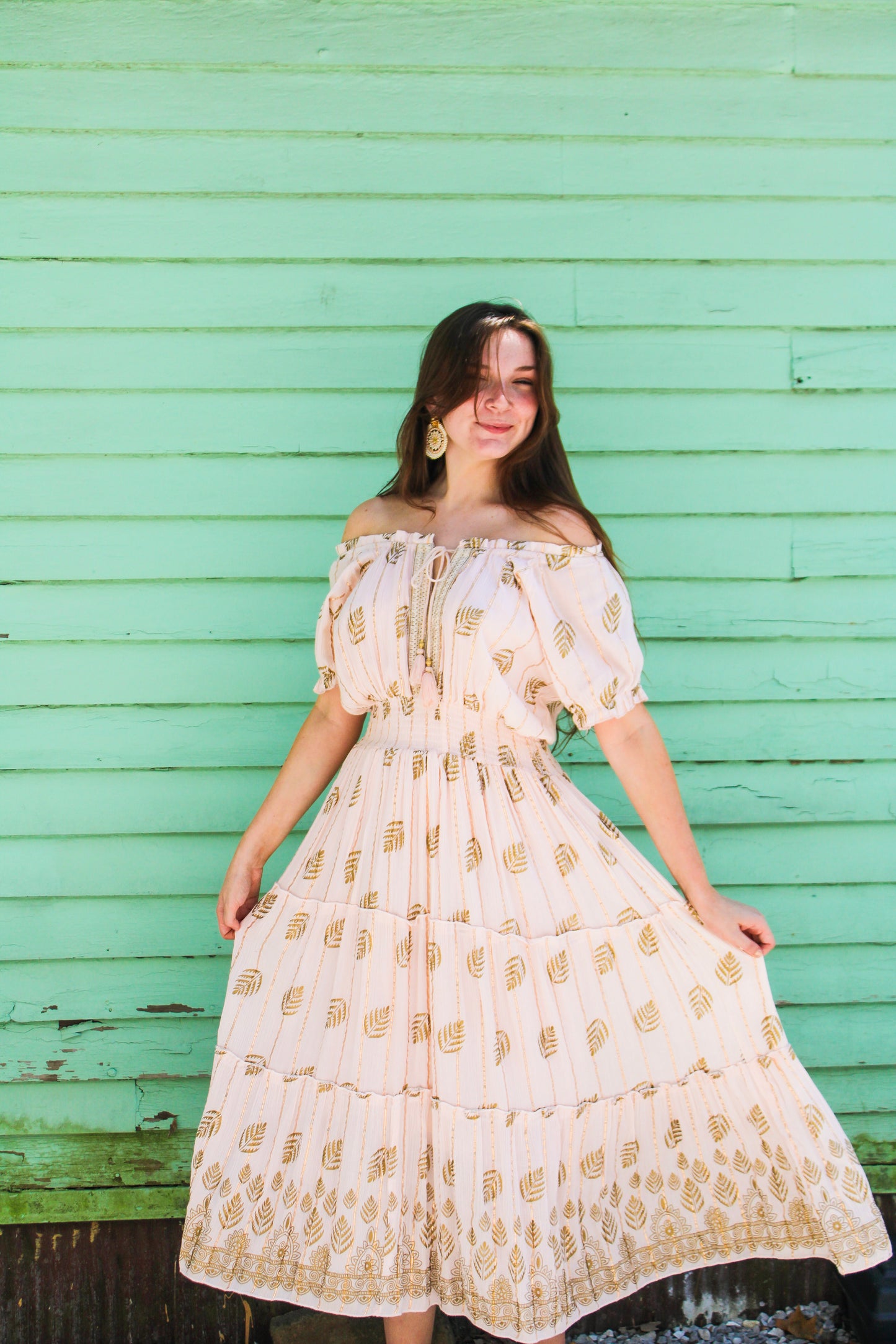 Artisan Embellished Maxi Dress