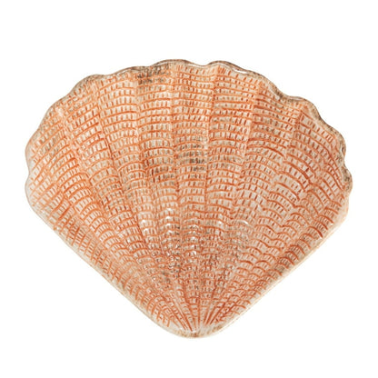 Stoneware Shell Shaped Bowl