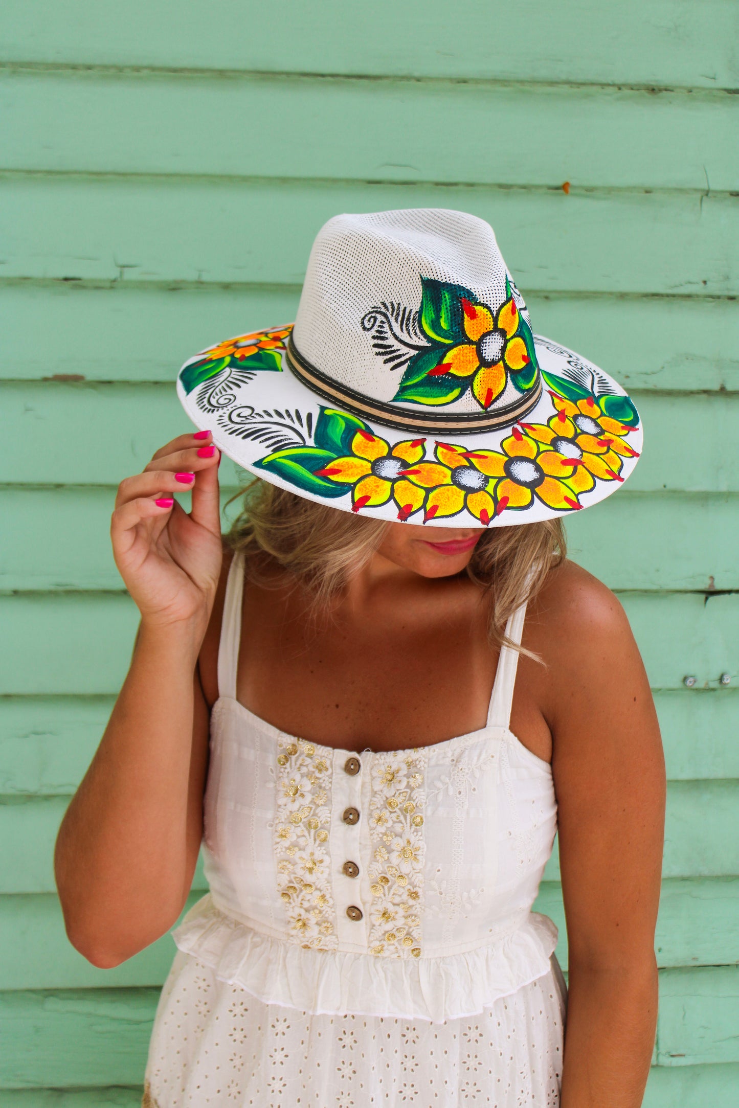 Hand-Painted Hats