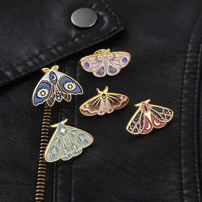 Moth/Butterfly Enamel Pins