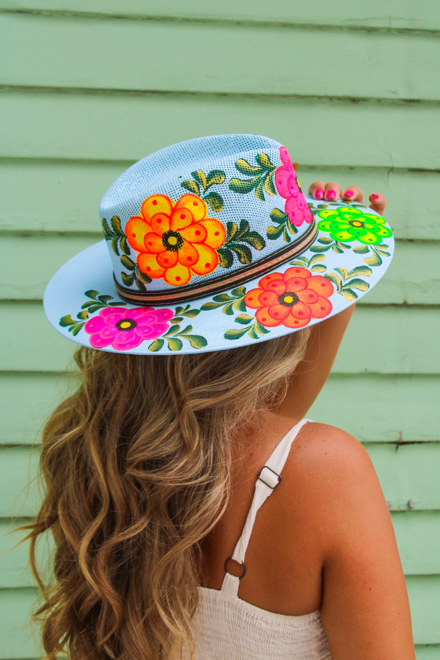 Hand-Painted Hats