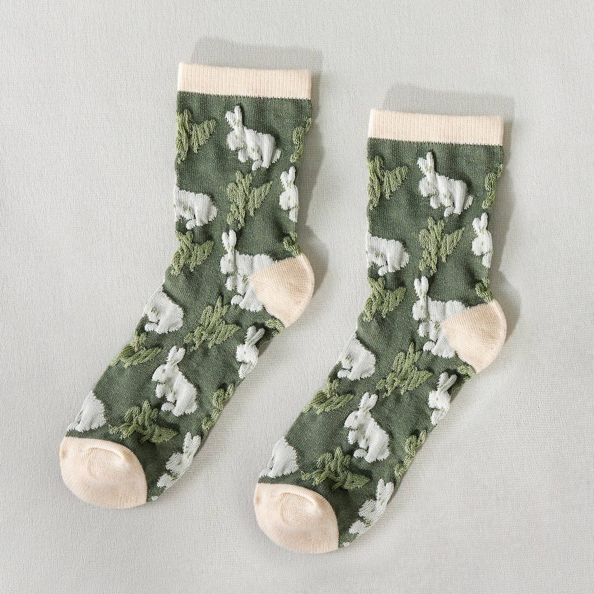 Retro Embossed Women's Socks