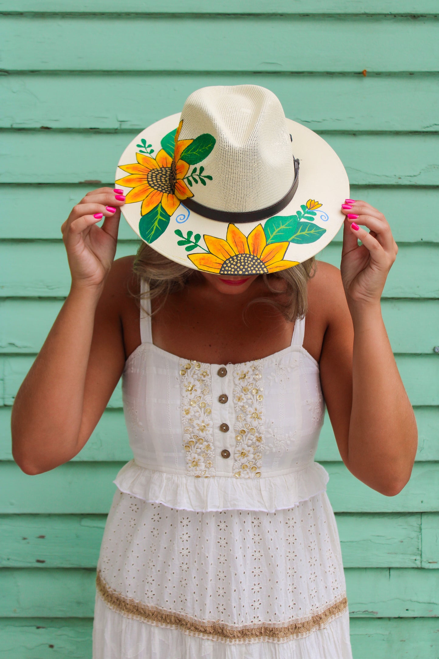 Hand-Painted Hats