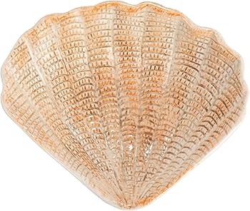 Stoneware Shell Shaped Bowl