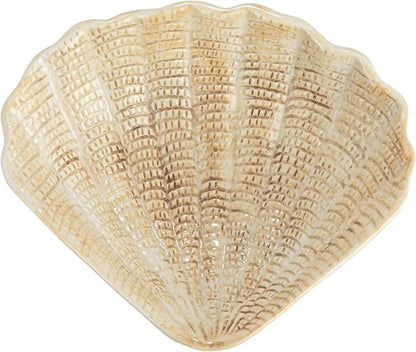 Stoneware Shell Shaped Bowl