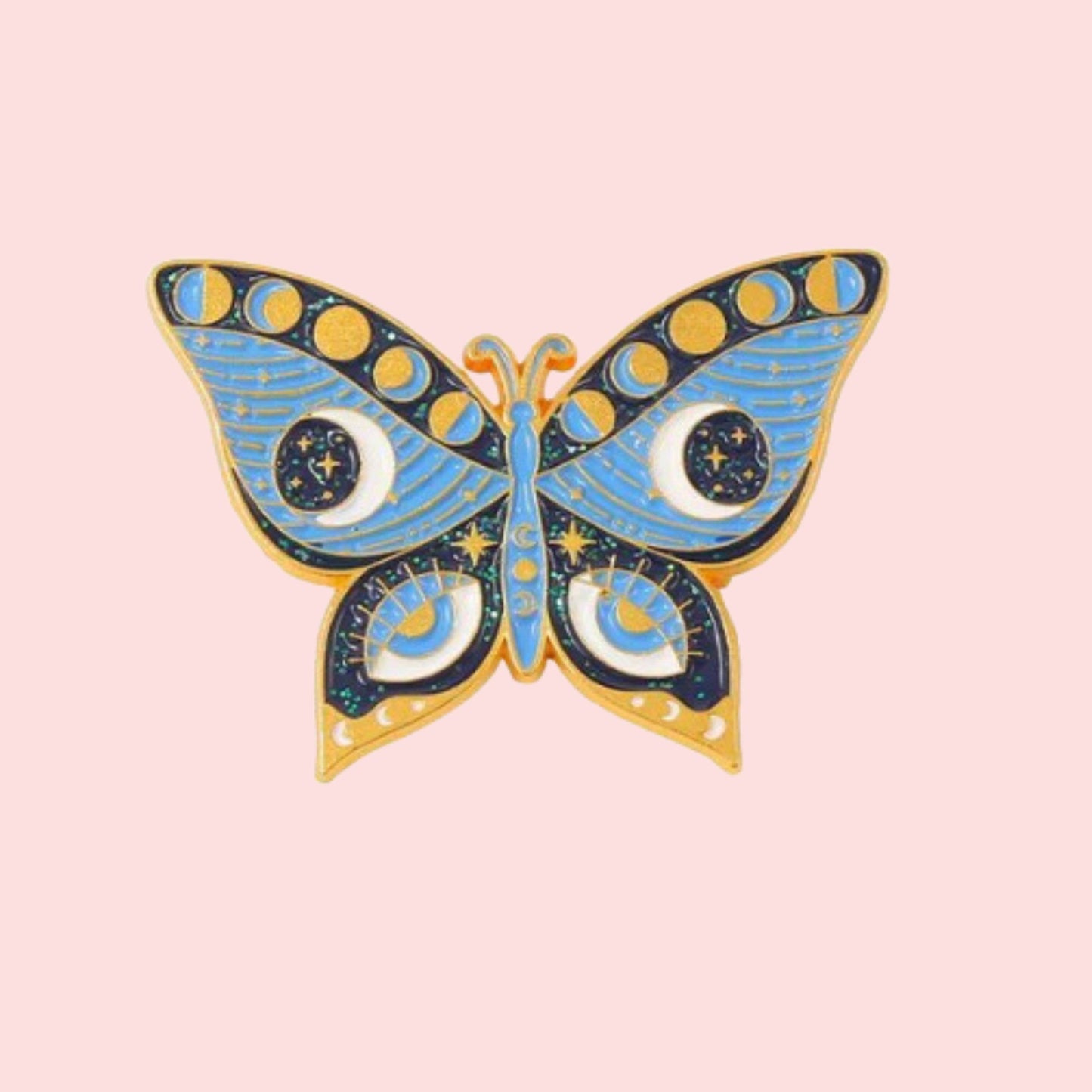 Celestial Butterfly Enamel Pins