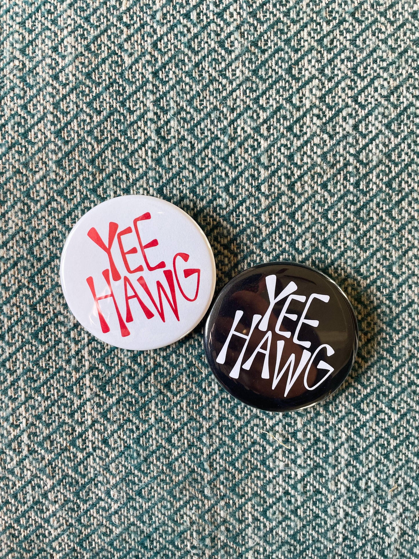 Yee Hawg Arkansas Razorbacks Game Day Pinback Button