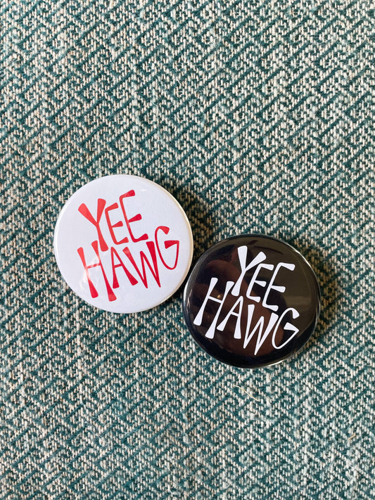 Yee Hawg Arkansas Razorbacks Game Day Pinback Button