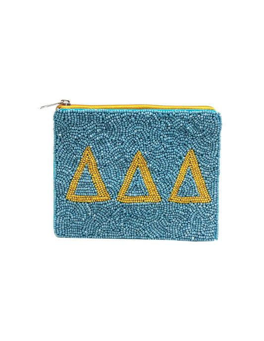 TriDelt Beaded Pouch