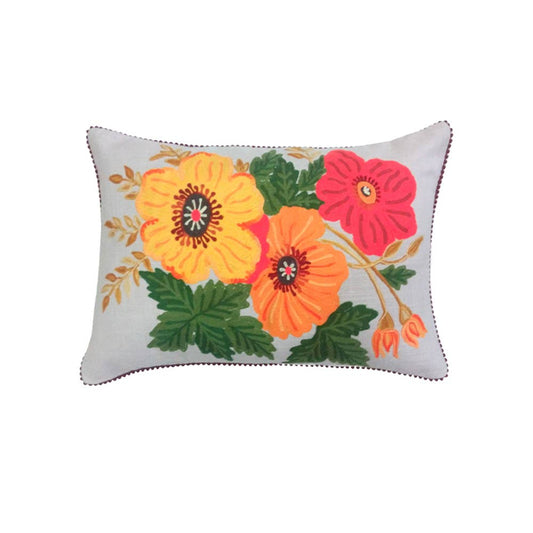 Three Floral Pillow