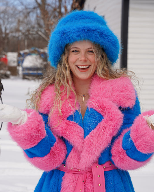 Eco Bamboo Faux Fur Bucket Hat