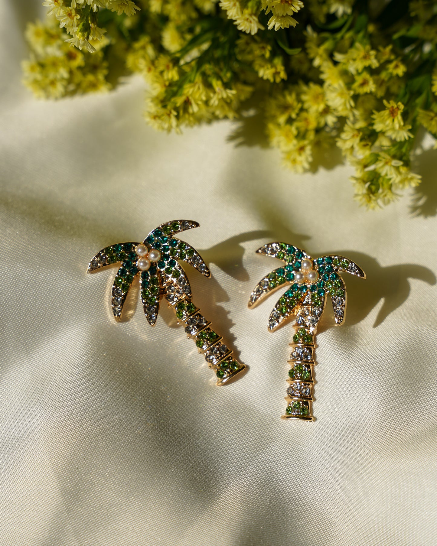 Crystal Embellished Earrings