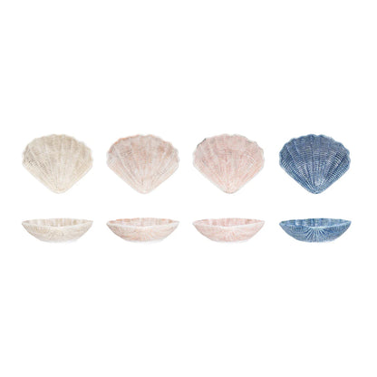 Stoneware Shell Shaped Bowl