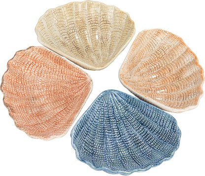 Stoneware Shell Shaped Bowl