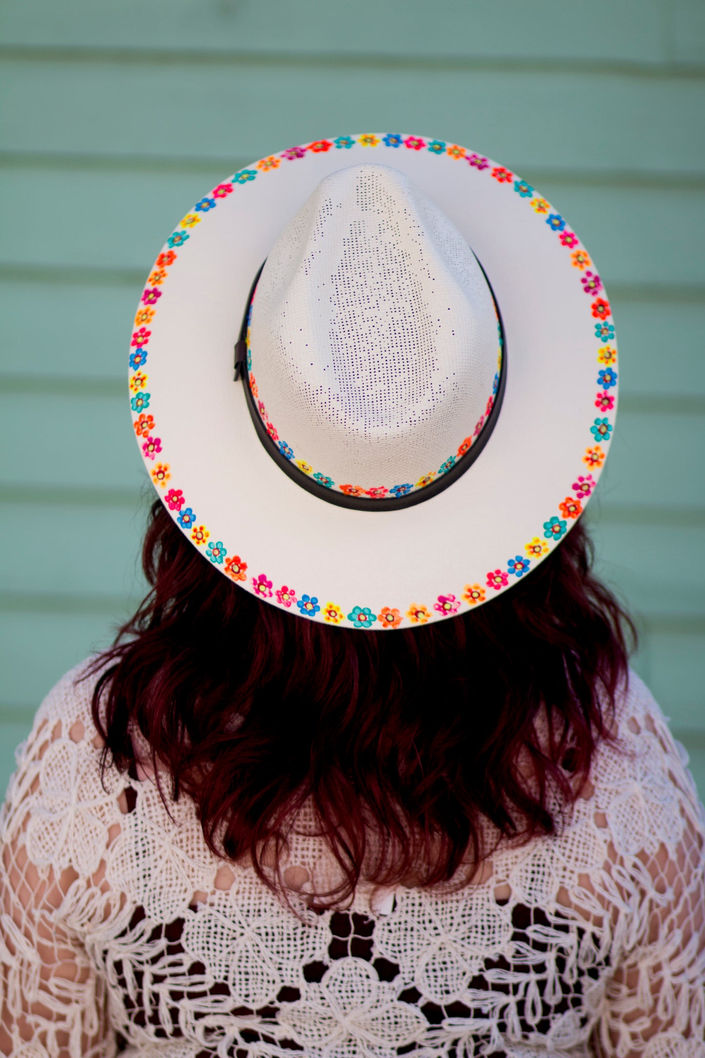 Hand-Painted Hat