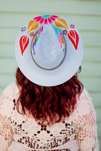 Hand-Painted Hat