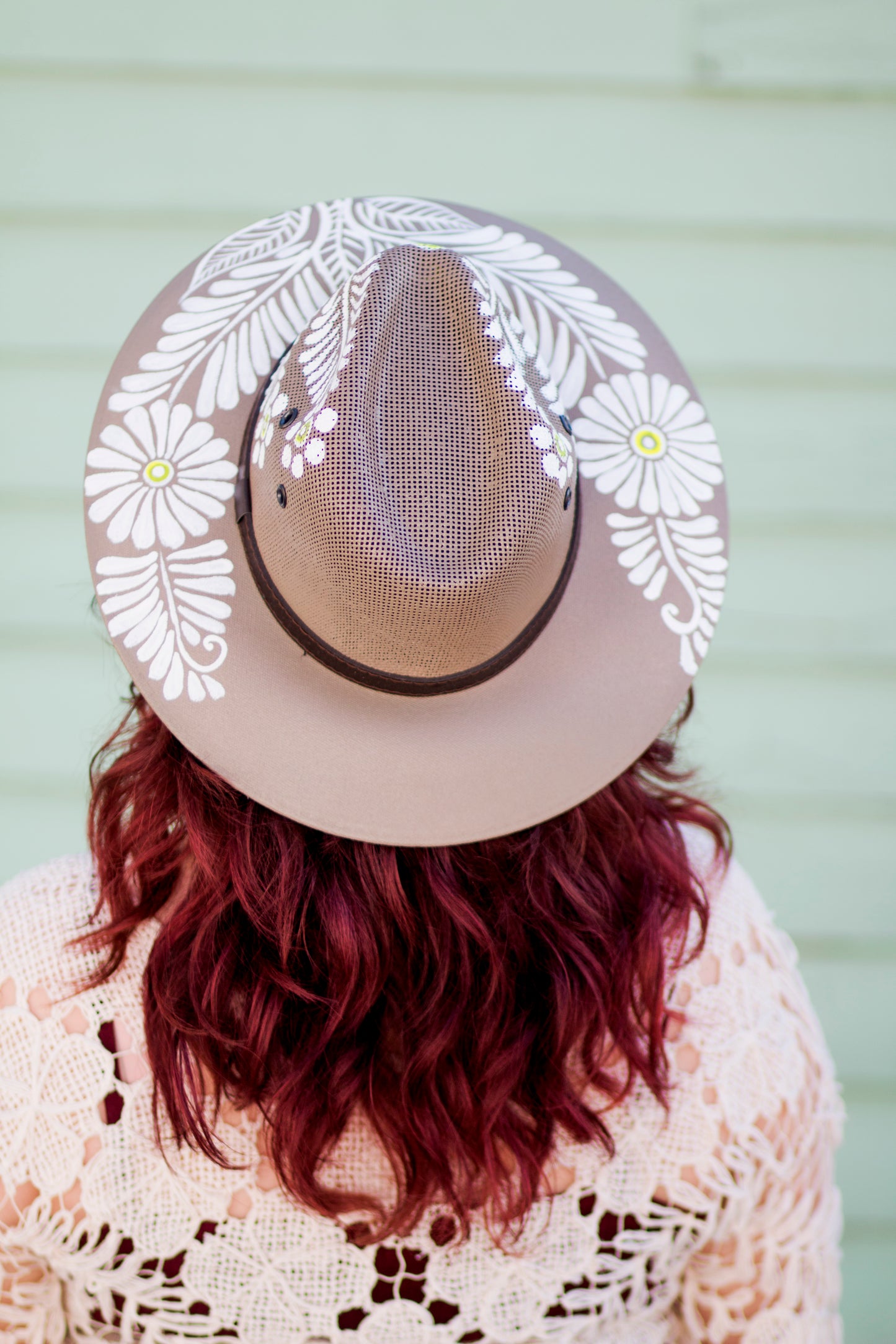 Hand-Painted Hat