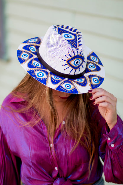 Hand-Painted Hat