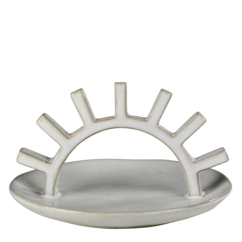 Ceramic Sun Ring Holder Dish