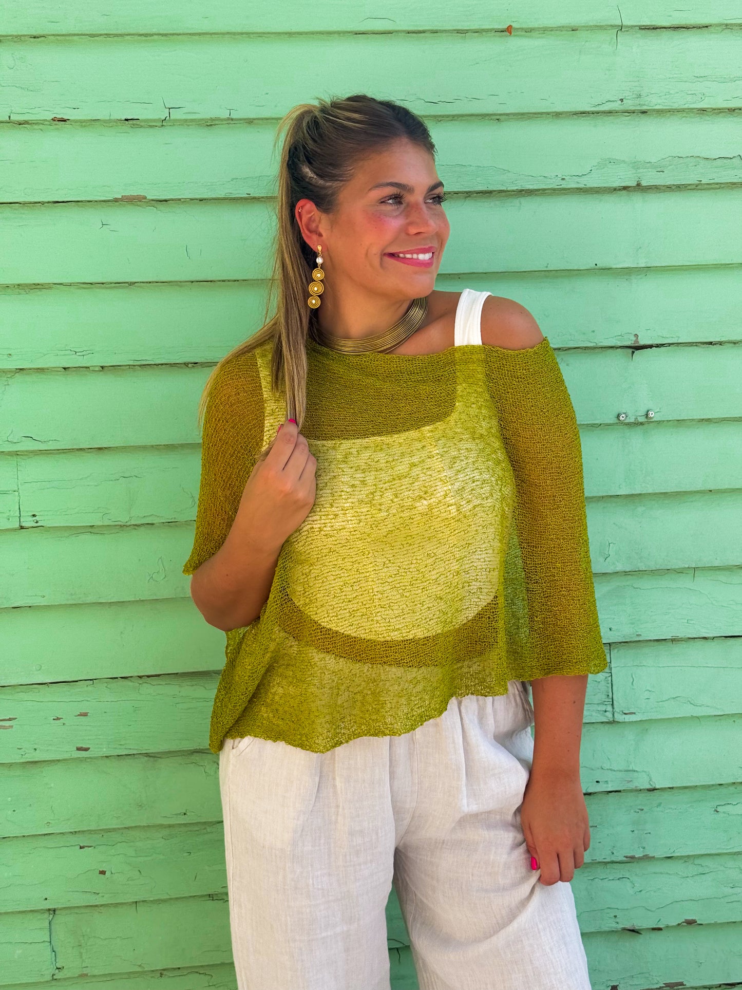 Woven Shawl Poncho