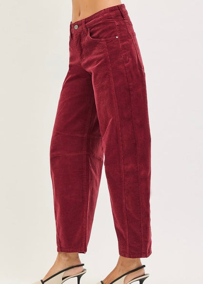 Baggy Barrel Corduroy Jeans