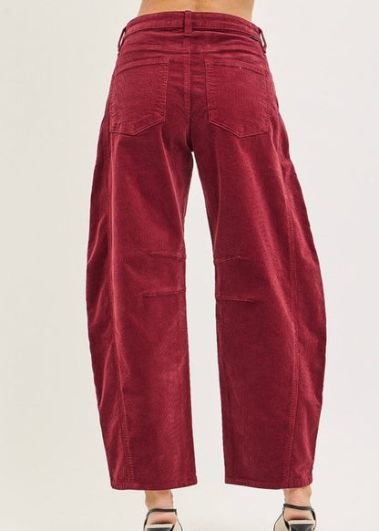 Baggy Barrel Corduroy Jeans