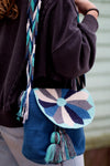 Authentic Wayuu Crossbody Bag with Flap