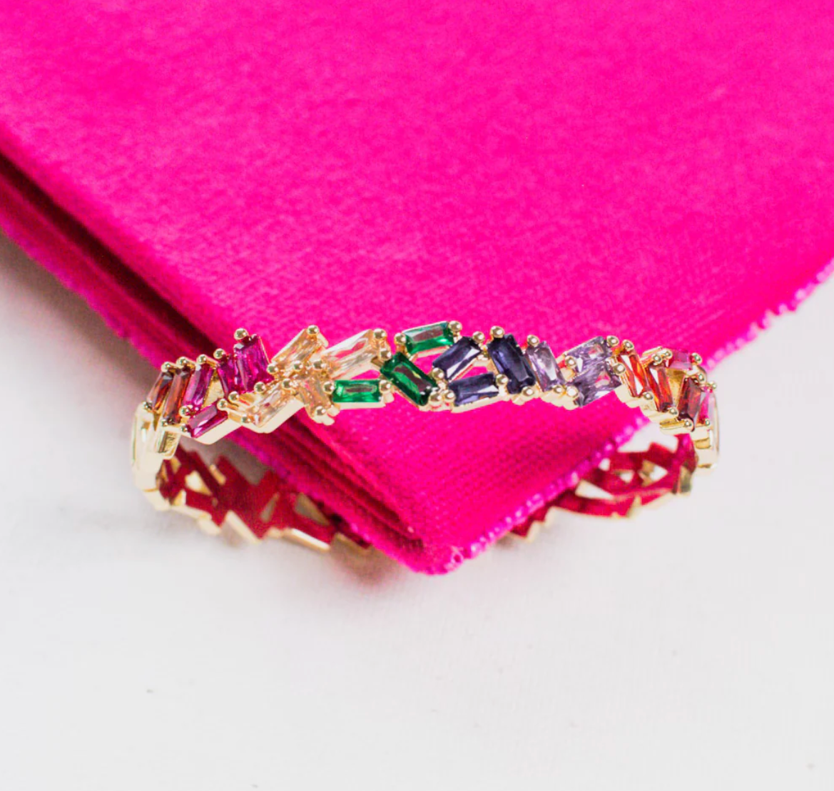 Rainbow Stone Bracelet