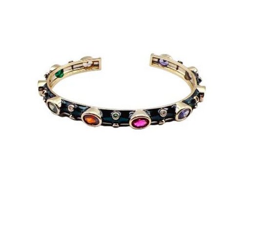 Rainbow Celestial Gemstone Bracelet