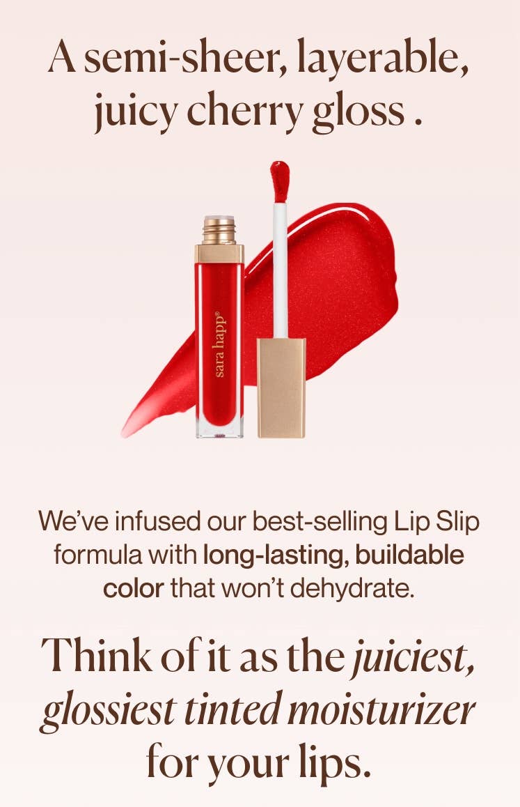 The Cherry Slip - Hydrating Lip Gloss