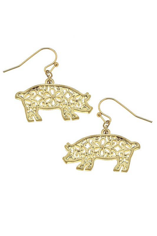 Razorback Wire Earrings