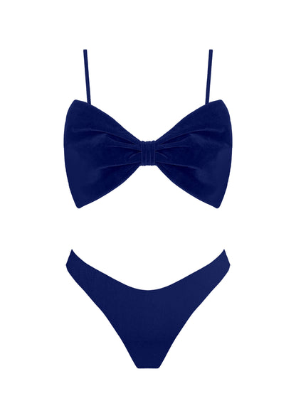 Velvet Bow Swimsuit