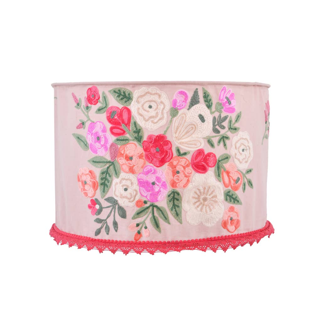 Pinky Floral Lamp Shade